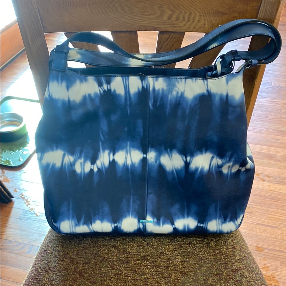 ****PRICE DROP****  Vince Camuto Blue and White Tie-Dye Bag